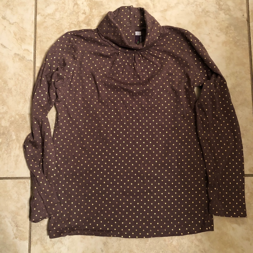 Sergent Major plum/gold turtleneck